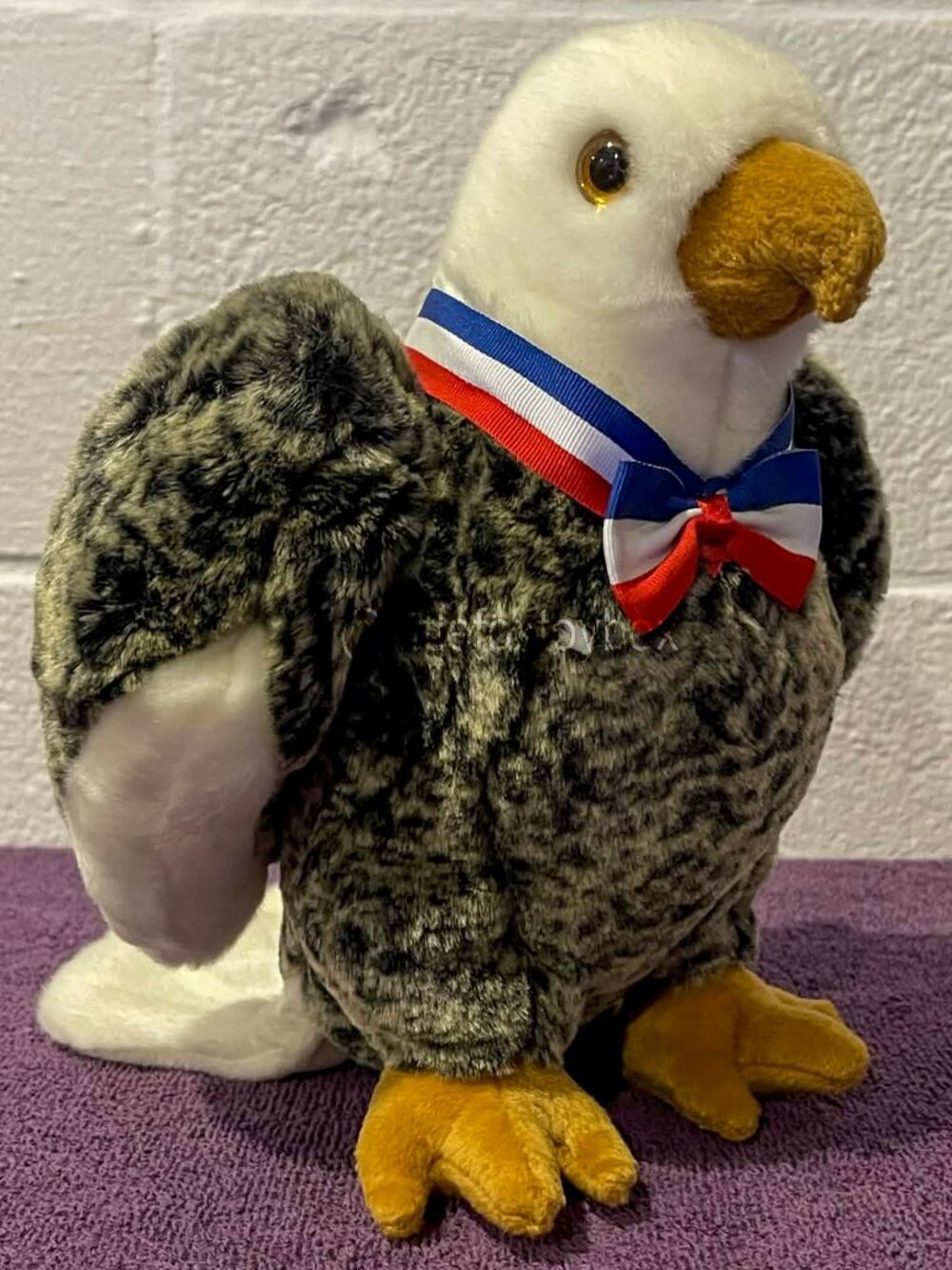 TY Beanie Buddy Valor Bald Eagle Plush 2003 Patriot Day 13" w/ Tag Vintage ESSA